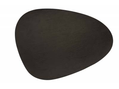 Placemat Cuir Noir 30,5x39cm Organique 