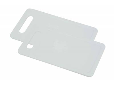 Fresco Planche A Decouper Set2 Blanc 25x14xh,6cm Rectangle