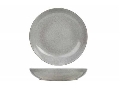 Chiapas Grey Assiette Creuse D23xh4,5cm 
