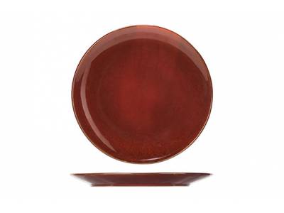 Darwin Burgundy Assiette Plate D27,3cm 