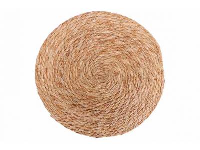 Placemat Grass D38cm Stro-kleur 