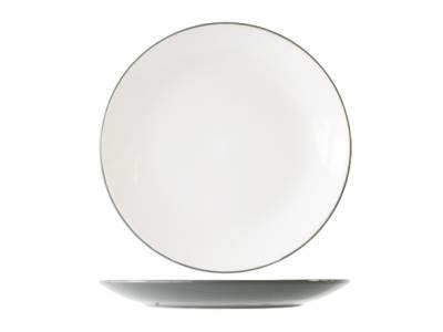 Vince Grey Assiette Plate D27,2cm 