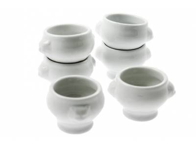 Aperitiefpotje Leeuwenkop Set6 5cl 5,5xh 4,5cm