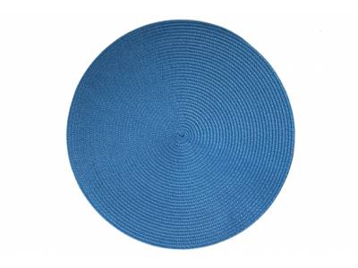 Placemat Rond Bleu D36cm 