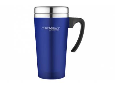 Soft Touch Travel Mug Blauw 420ml 