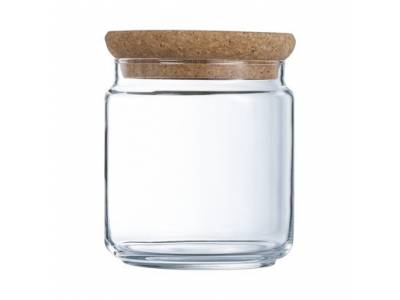 Pure Jar Voorraadpot Kurk Deksel O,75l Durable