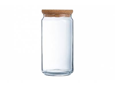 Pure Jar Voorraadpot Kurk Deksel 1,50l Durable