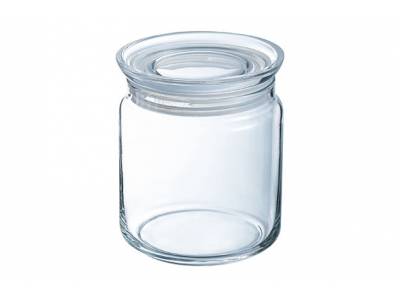 Pure Jar Voorraadpot Transparant 0l75 Ro Nd