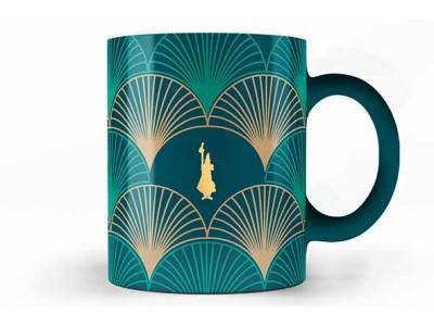 Deco Glamour Mug Vert 33cl 