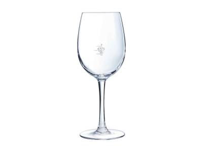 Cabernet Wijnglas 35cl Set6 Maatstreepje Druifje Op Het Glas Op 10 12.5 En 15 Cl