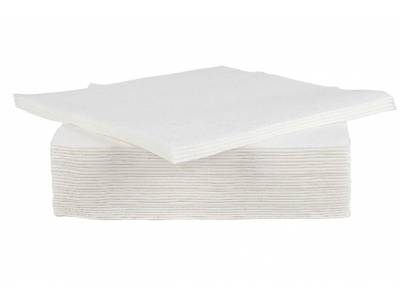 Ct Prof Serviette Tt S40 38x38cm Blanc Papier Textiel-touch