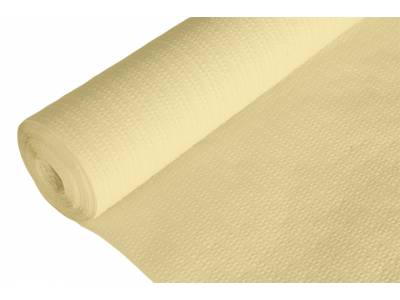 Ct Prof Tafelkleed Creme 1,18x20m Papier - Gewafeld