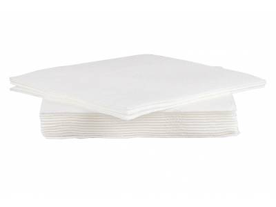 Ct Prof Serviette Tt S40 25x25cm Blanc Papier Textiel-touch