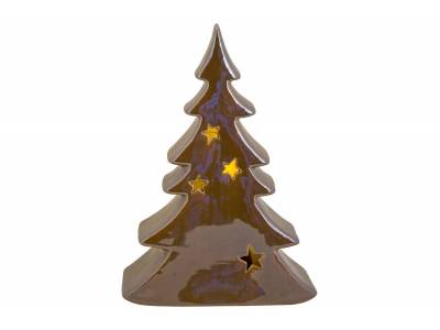 Kerstboom Lustre With Stars Incl 2 Button Bat Irise 16,6x7,7xh24cm 2xlr44