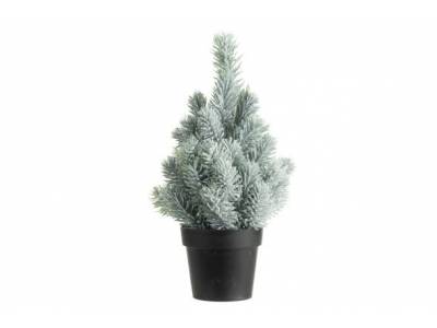 Kerstboom Mini Snowy Groen 19x19xh30cm K Unststof