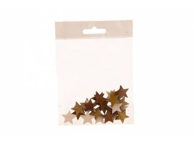 Strooideco Set24 Star Mix Groen 2xh2cm H Out