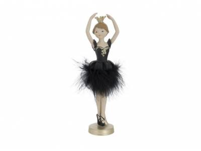 Balletdanser Elouise Standing Zwart 7x7x H22cm Resin