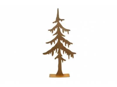 Kerstboom Roest 25x8xh50cm Metaal 