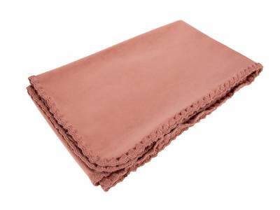 Tafelloper Velvet Roze 40x140cm Polyeste R