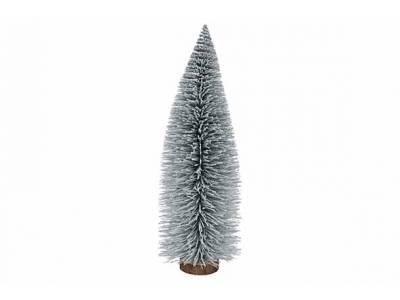 Kerstboom Snow Brush Blauwgroen 14x14xh4 0cm Langwerpig Kunststof
