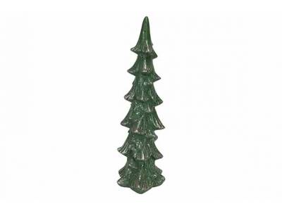 Kerstboom Elegant Groen 14x11,5xh37cm La Ngwerpig Polyresin
