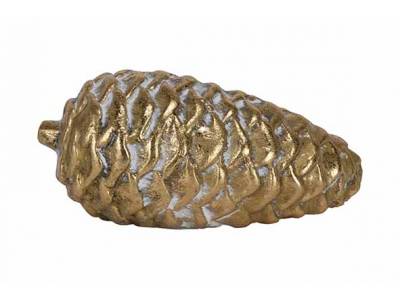 Denappel Brass 7,8x7,8xh16,5cm Langwerpi G Polyresin