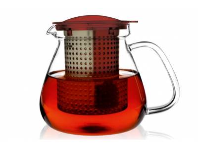 Finum Cannette Thee+filtre 1,0l Rouge Tea Control