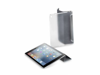 iPad Pro 9.7&quot; hoesje clear view grijs