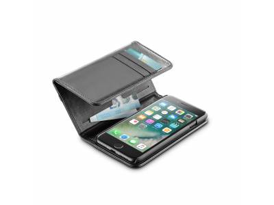 iPhone 8/7 housse wallet noir