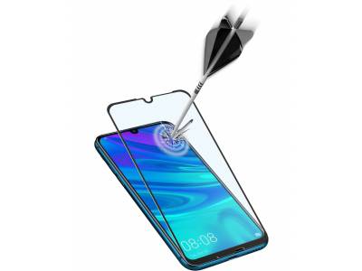 Huawei P Smart Plus (2019) SP gehard glas capsule zwart