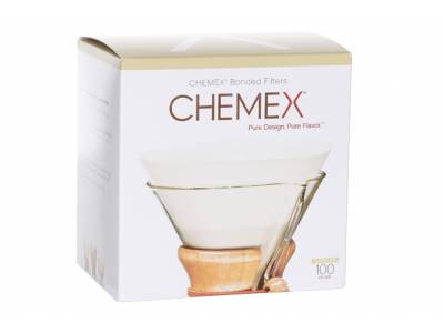 Chemex Filters Voorgevouwen S100 Rond Alle Modellen Behalve Cm-1c