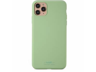 iPhone 11 Pro Max hoesje silicone jade groen