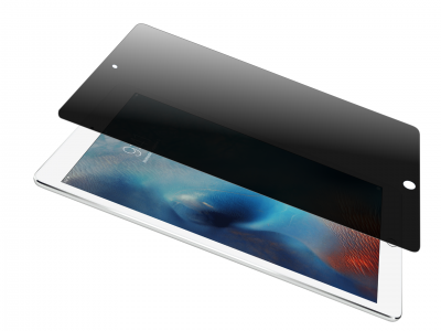 iPad Pro 12&quot; screen protector afneembaar privacy