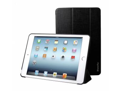 iPad Mini 4 housse microfolio stand &amp; magnète active noir