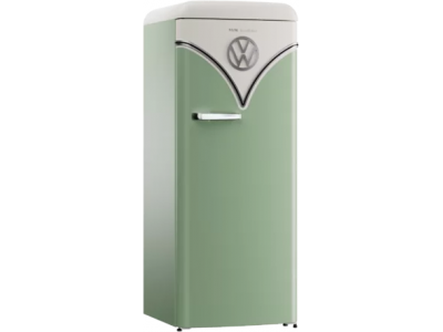 Retro koelkast met vriesvak (154 cm), Special Edition groen
