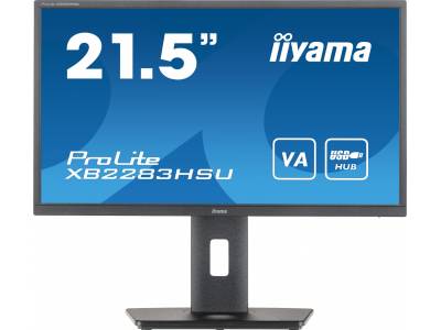 PROLITE 21,5inch Full HD monitor met VA-Paneel, een in hoogte verstelbare voet en FreeSync