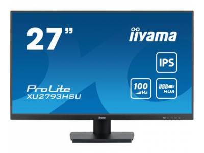 Prolite 27inch IPS monitor met USB-hub en 100Hz verversingssnelheid