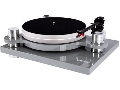 PS-100+ high-end-turntable silver