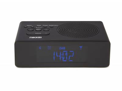 NRDB15BK Klokradio DAB+ FM Autoscan 2x alarm zwart