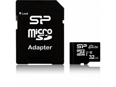 Geheugenkaart Micro-SD Elite class 10 US-1(U1) 85-10MB/s 32GB