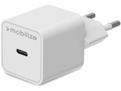 Wall charger usb-c 20w with pd/pps White