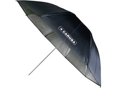 Umbrella Silver/Black 109cm