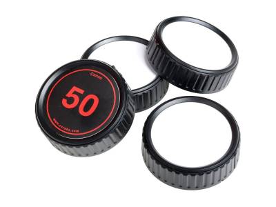 Writable Rear Lens Cap Kit Canon (4 Pieces)