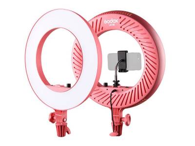 LR180 LED Ring Light Pink
