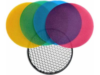 Witstro Flash Colour Grid Reflector Kit 120mm