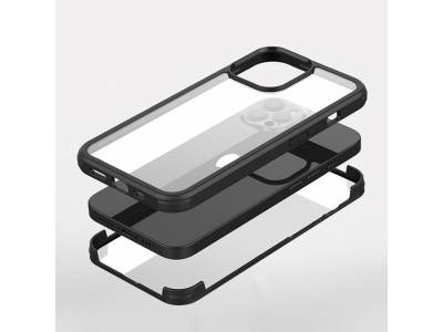 Full cover case tempered Glass iPhone 13 PRO  black