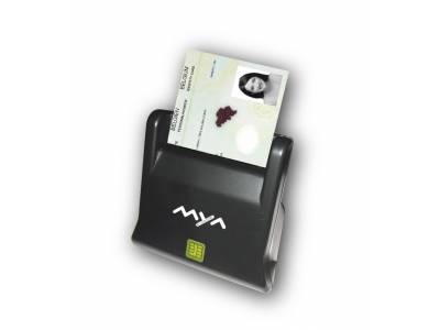 Smart card reader black