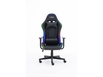 Gaming stoel CYBORG MY2 wielbasis 350mm PU-leer RGB met afstandsbedieni