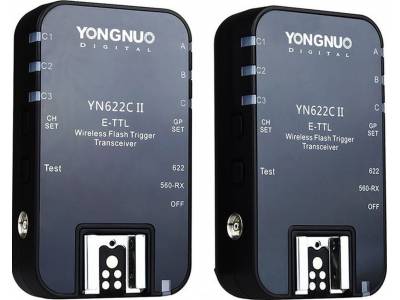 YN622C II Wireless TTL Flash Transceiver 2 Pieces...