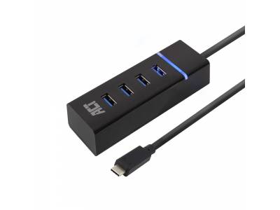 USB-C Hub 3.2 met 4 USB-A poorten